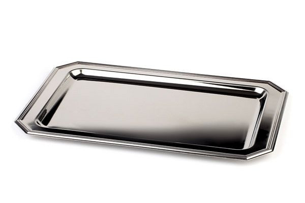 APS dienblad -ELEGANCE-, 48 x 30 cm, RVS, 02311