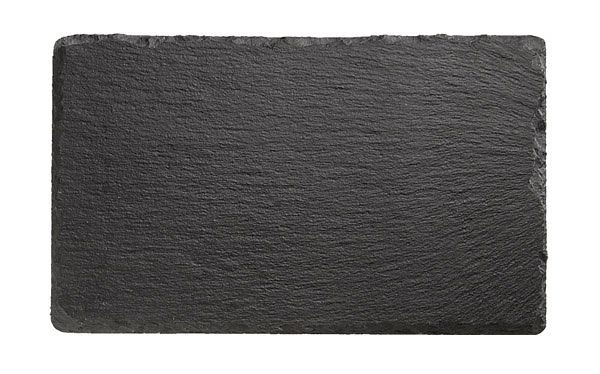APS natuurleisteen plaat, 24 x 15 cm, materiaaldikte 5 mm, met antislipvoetjes, 00941
