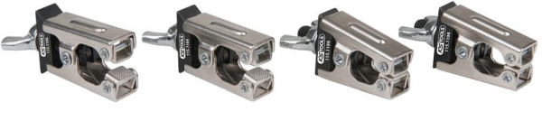 KS Tools mini-bodyklemmenset, 4-delig, 115.1105