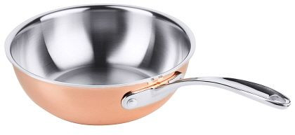 Contacto sauteerpan, 20 cm koper in meerlaags materiaal, 8775/200