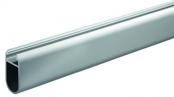 rutec Projekt aluminium - kledingroede profiel KSP18 / 34 kledingroede profiel - 2 meter, PFI525