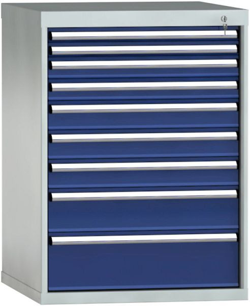 KLW ladekast SGB1000-09NP-003, 1000 x 725 x 750 mm H x B x D, SGB1000-09NP-001