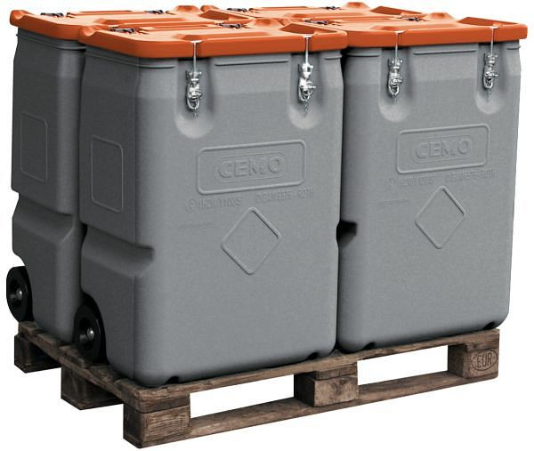 Cemo Mobil-Box 250 l, grijs, 11457