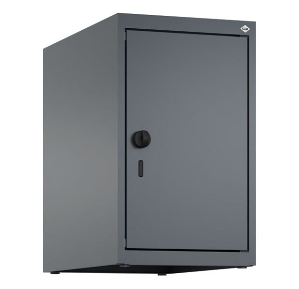 C+P kastopzet Classic PLUS, bovenkast, 7016/7016, veiligheidsdraaisluiting, 500x300x500mm, 1 vak, 080090-10 S10012