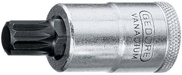 GEDORE schroevendraaierbit 1/2'' voor binnenspline-schroeven XZN, M18, 2950952