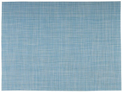 APS placemat, 45 x 33 cm, PVC, smalle band, kleur: lichtblauw, wit, VE 6 stuks, 60041