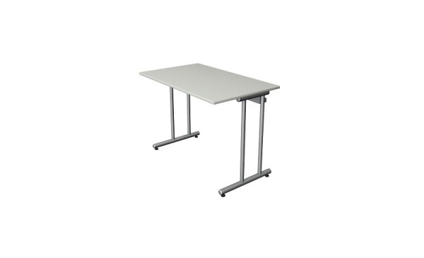 Kerkmann bureau B 1000 x D 600 x H 750 mm, lichtgrijs, 11439211