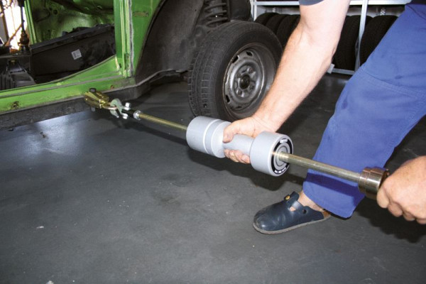 KS Tools universele glijhamer, met trekhaak en adapter, 700.1475