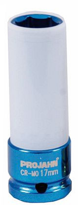 Projahn 1/2" diepe slagdop voor aluminium velgen 17 mm, 382017