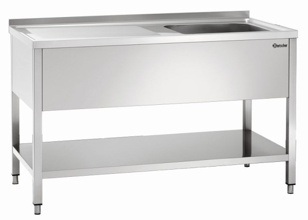 Bartscher spoelbak 700, B1400, wastafel rechts, 306630