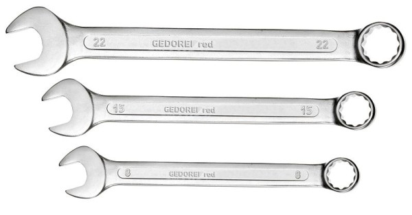 GEDORE rode ringsteeksleutelset SW6-32mm 21-delig, 3300991