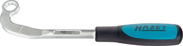 Hazet-turbocompressorsleutel, extern dubbel zeskantprofiel, 15 mm, 2849-15