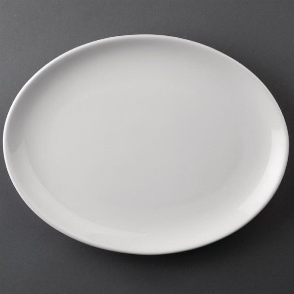 Athena Hotelware ovale coupéborden 25,4cm, VE: 12 stuks, CC211