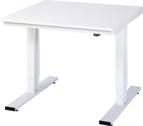 RAU werktafel serie adlatus 300 (elektrisch in hoogte verstelbaar), melamine plaat, 1000x720-1120x1000 mm, 08-WT-100-100-M
