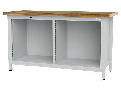 Bedrunka+Hirth bakwerkbankbehuizing, diepte 600 mm, R 24-16, afmetingen in mm (BxDxH): 1500 x 600 x 859, 03T515H6.00