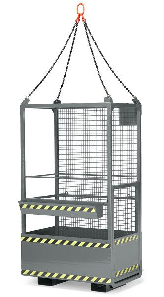 RR Industrietechnik werkmand type RAK-Kranbar RAL 7005, 100800232