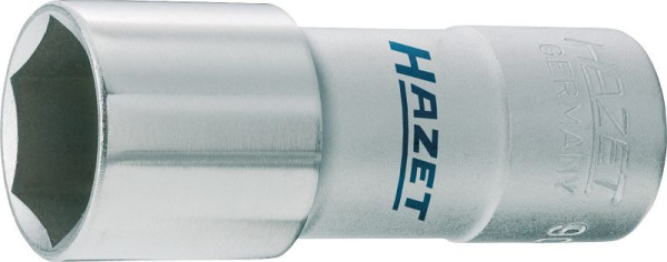 Hazet bougiedop, vierkant, hol 12,5 mm (1/2 inch), uitwendig zeskantprofiel, 16 mm, 5/8", 900AMGT