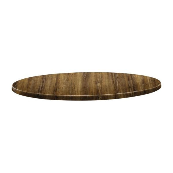 Topalit Classic Line rond tafelblad Atacama kersenhout 60cm, DR927