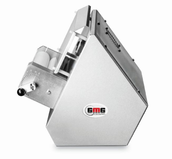 GMG deegroller Ø 40cm voor ronde en vierkante pizza's, instelbare deegdikte, variabel deeggewicht 80-500g, TTA-S-40