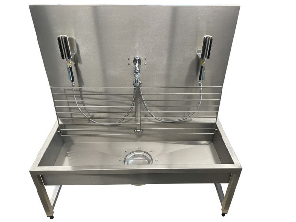 Bockermann kofferbakwasser 2 reinigingsstations, STW 336-2-SR