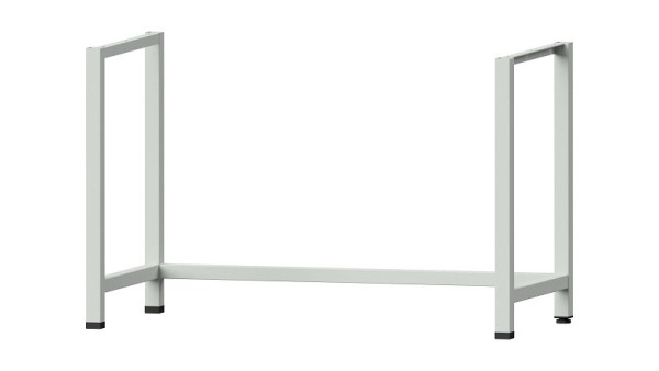 ANKE werkbanken frame B vast, 1260 x 615 x 800 mm, RAL 7035, 990.578