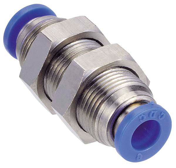 timmer B-GSV-6-MSv-bl, rechte schotverbinding in vernikkeld messing, slang-Ø: 6 mm, schotschroefdraad: M14x1, VE: 10 stuks, 03100102