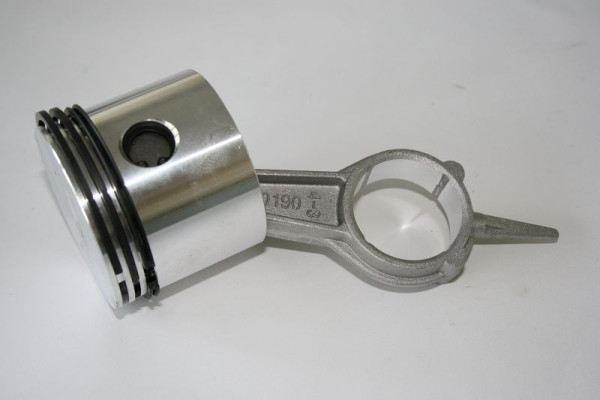 ELMAG drijfstang compleet met zuiger en zuigerveren voor eenheid B 2800B, 9100244