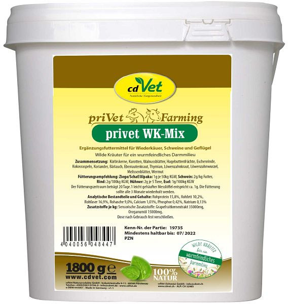 cdVet liguster WK mix 1,8 kg, 4844