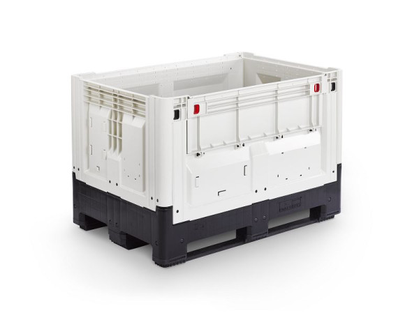 ALPHA opvouwbare palletbox, inhoud: 565 liter, onderbouw: 3 sledes, 354