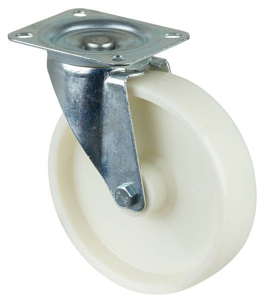 BS Rolls Zwaarlastwiel, wielbreedte 50 mm, wiel-Ø 200 mm, draagvermogen 400 kg, loopvlak/wiellichaam kunststof, rollager, N100.B10.200
