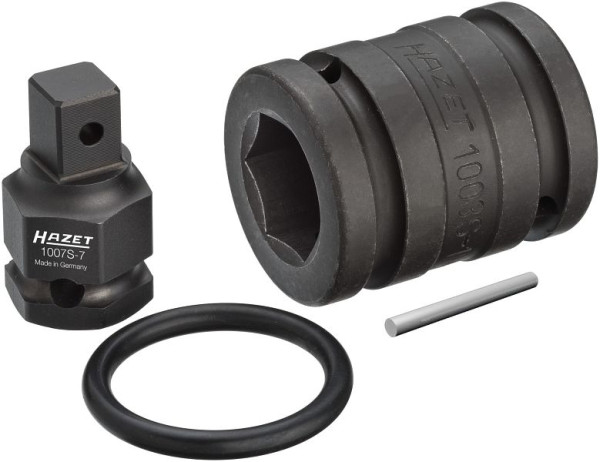 Hazet verloopstuk, vierkant hol 20 mm (3/4 inch), vierkant massief 12,5 mm (1/2 inch), 1007S-7/4
