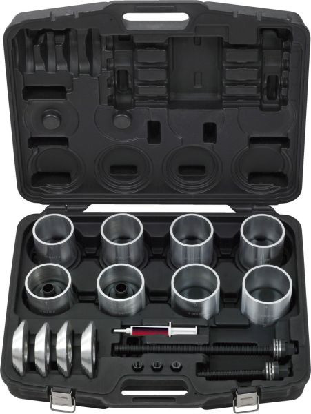 KS Tools druk- en spanhulzenset, in kunststof koffer, 22-delig, 700.1800