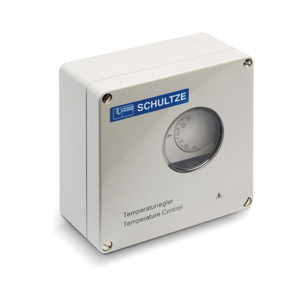 Schultze 1-000 kamerthermostaat / vochtigheidsregelaar voor verwarmingsovens met ribben, -20 tot + 35 ° C, 1-000