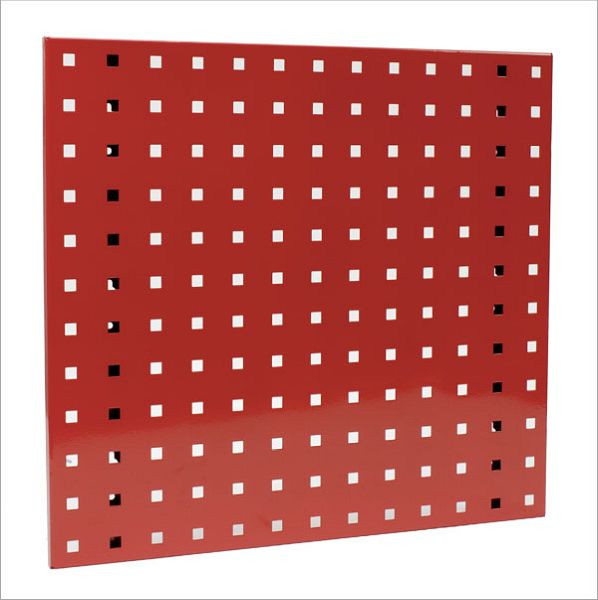 ADB geperforeerde plaat, afmeting: 493x456mm, kleur: rood, RAL 3020, 23031