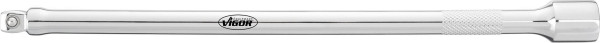 VIGOR zwenkbare verlenging, hol vierkant 10 mm (3/8 inch), massief vierkant 10 mm (3/8 inch), 250 mm, V4316