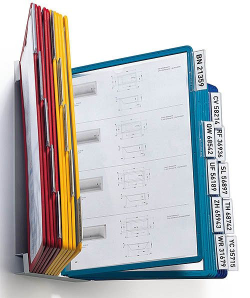 Bedrunka + Hirth informatiebord, gekleurd, assorti, 20 stuks, 5512