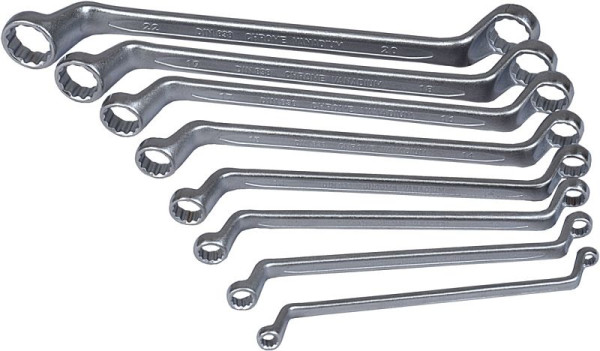 Projahn dubbele ringsleutel set 8 delig, 4452