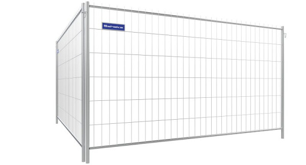 Schake bouwhek “Standaard”, hoogte: 2,00 m, element met haken en ogen breedte: 3,50 m, 3B2035H