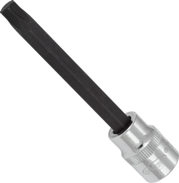 VIGOR TORX® schroevendraaierbit, hol vierkant 10 mm (3/8 inch), binnen TORX® profiel, T45, lengte: 93 mm, voor handbediening, V6089