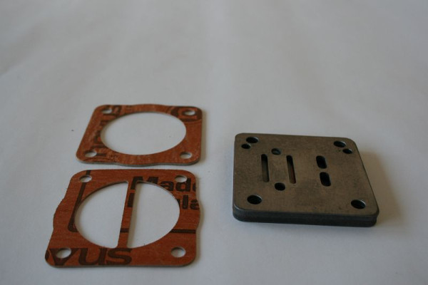 ELMAG ventielplaat compleet, inclusief afdichtingen voor Turbo 260/Werker 315 (ABAC), VD 32, Pole Position, Montecarlo, 9100071