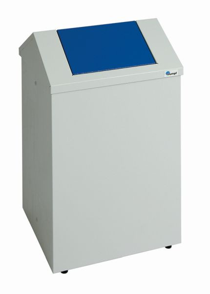 stumpff afvalscheiding PWK, RAL 7035/5010, 45 liter, 5104502