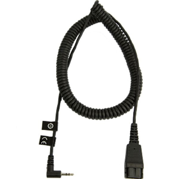 Jabra aansluitkabel QD naar 2,5 mm jack haaks, 8800-01-46