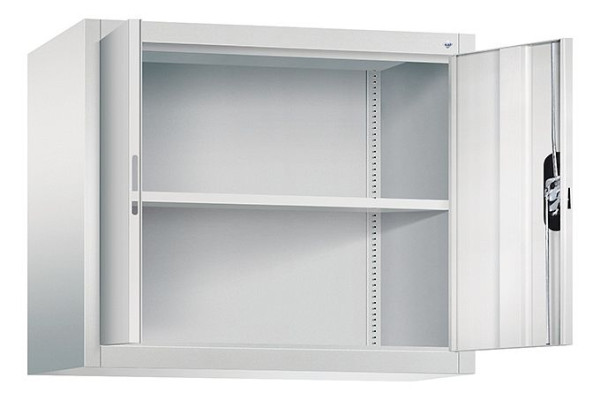 C+P bovenkast Acurado, H790xW930xD400mm, kleur: lichtgrijs, verzonken handgreep, 9265-000 S10217