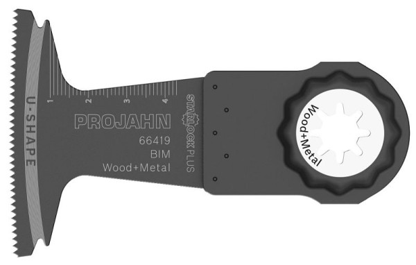 Projahn invalzaagblad voor hout & metaal, BIM, Starlock Plus, 65mm x 50mm, 66419