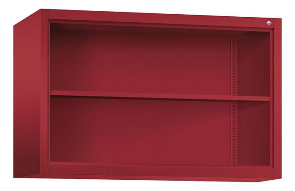 C+P opzetplank Acurado, H790xB1200xD400mm, kleur: robijnrood, 9365-000 S10026