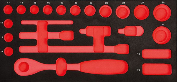 Projahn ProForm inzet leeg voor 1/2"Xi-on doppen, 5999-53E