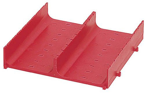 Bedrunka + Hirth bakplaten met 2 bakken 70 mm, 150 x 150 x 30 mm, VE: 4, 50002070SE