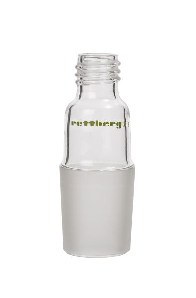 Rettberg schroefdraadadapter GL 14 op kern NS 29/832, borosilicaatglas 3.3, 134001429