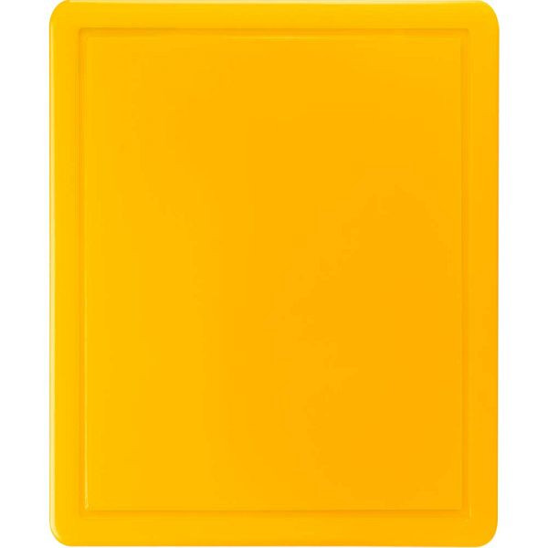Stalgast snijplank, HACCP, kleur geel, GN1 / 2, dikte 12 mm, MS1203325