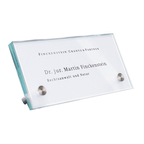 Stone HGS tafelstandaard -Cristallo-, tafelstandaard /150x70mm, cr2910